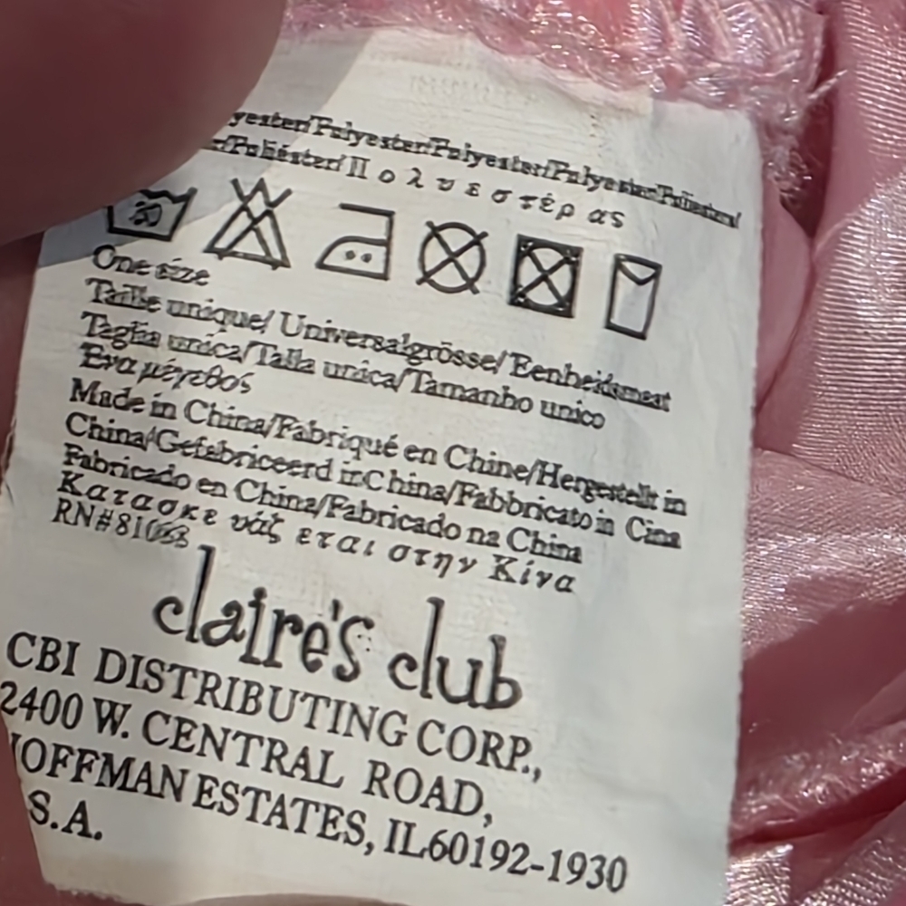 Claires Club Tulle Skirt Girls Size 4/6 - Picture 3 of 4